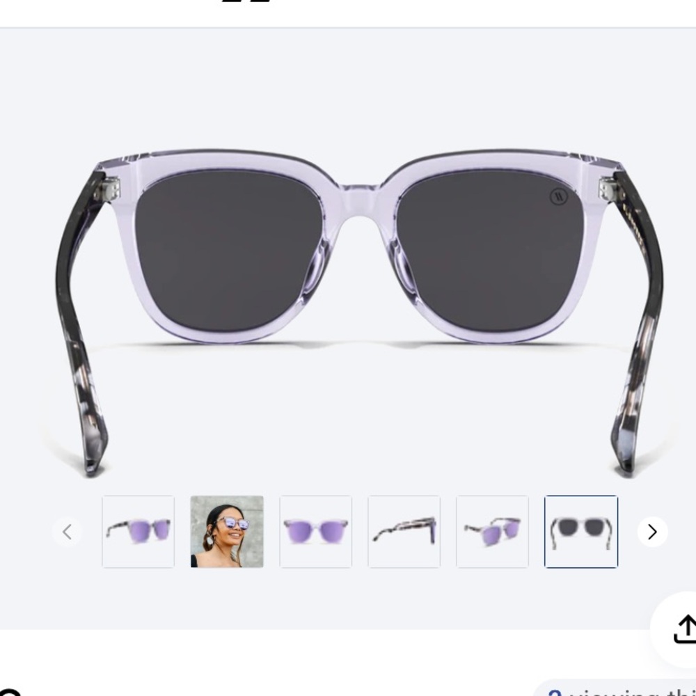 Blenders Grove- Lilac Lush polarized sunglasses - Picture 8 of 10